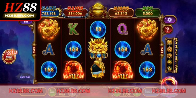 Game có nhiều cấp jackpot nhỏ đến lớn